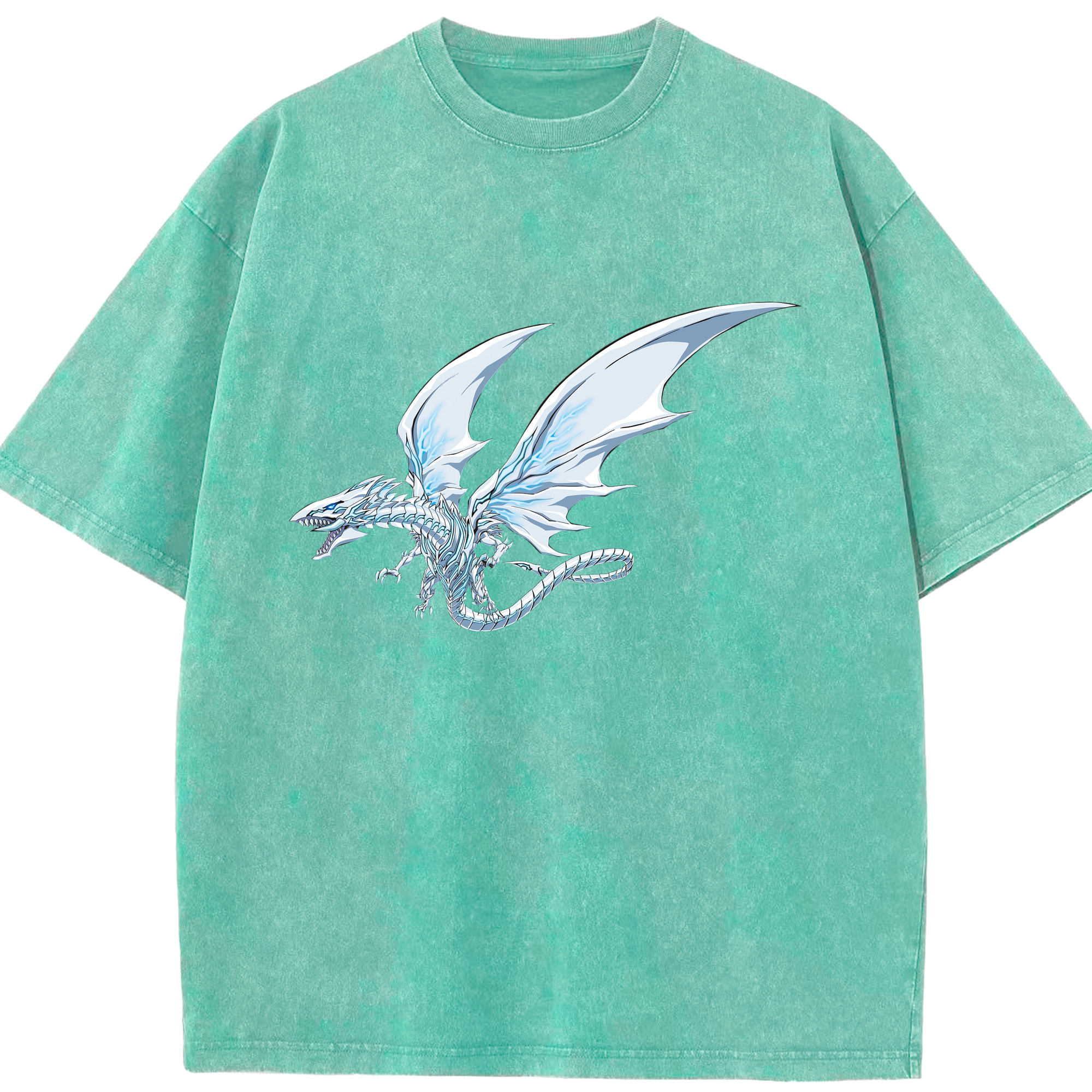 （画像用） 遊☆戯☆王 Yu-Gi-Oh! 綿100% ヴィンテージ風 半袖Tシャツ（フロントプリント）